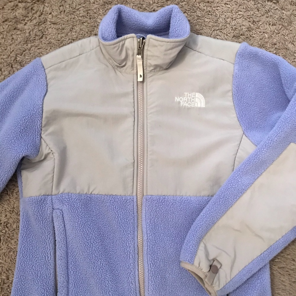 North Face blue fleece